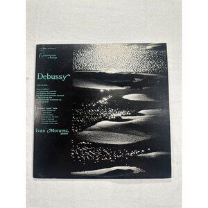 Debussy/Ivan Moravec Piano 1967 Stereo LP Connoisseur Society Classical
